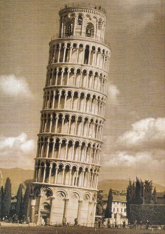 история строительства Пизанской башни фото