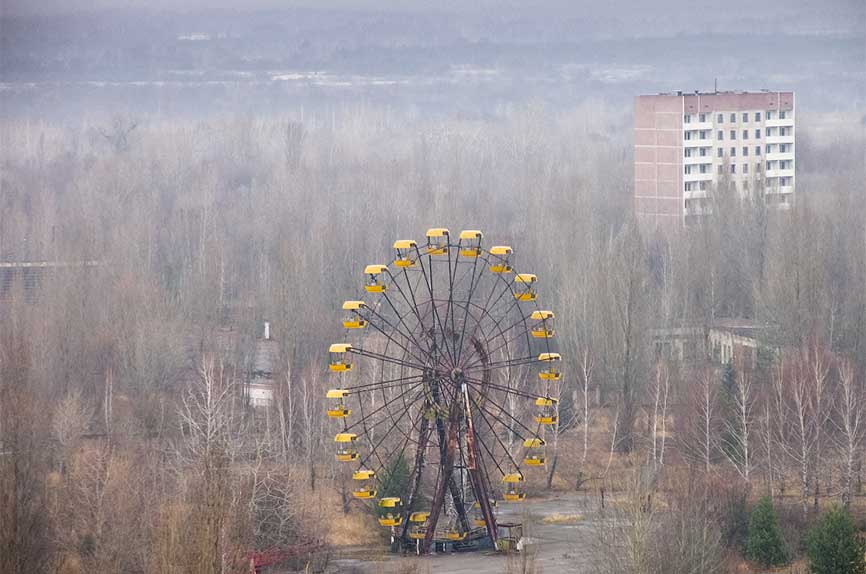 Чернобыльская зона фото
