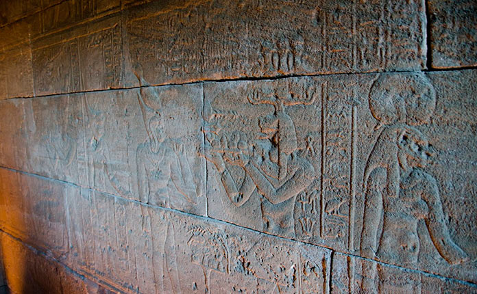 египетский надписи в Дебоде