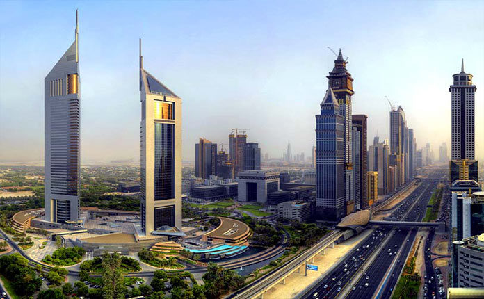 Эмиратские Башни в Дубае: где находится, как добраться, фото, отзывы туристов