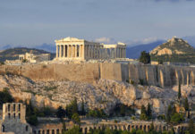 Афинский Акрополь в Греции
