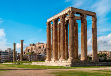 Храм Зевса Олимпийского в Греции
